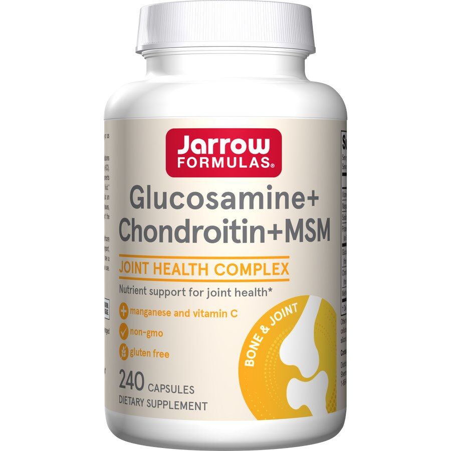 Glucosamina + condroitina + MSM - 240 cápsulas - Viking Supplements