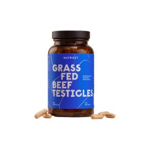 Testículos de ternera secados y alimentados con pasto - 240 cápsulas - Viking Supplements