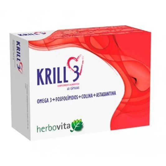 HERBOVITA Krill 3 (60 cápsulas) - Viking Supplements