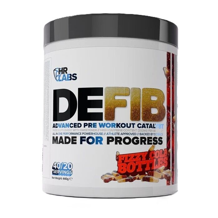HR Labs - Defib Advanced: catalizador para antes del entrenamiento