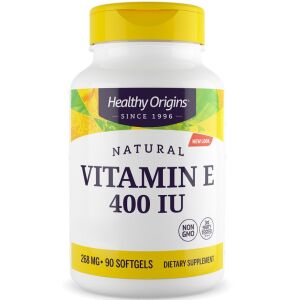 Healthy Origins Natural Vitamin E Depot 400 IU 90 soft capsules - Nuvalia