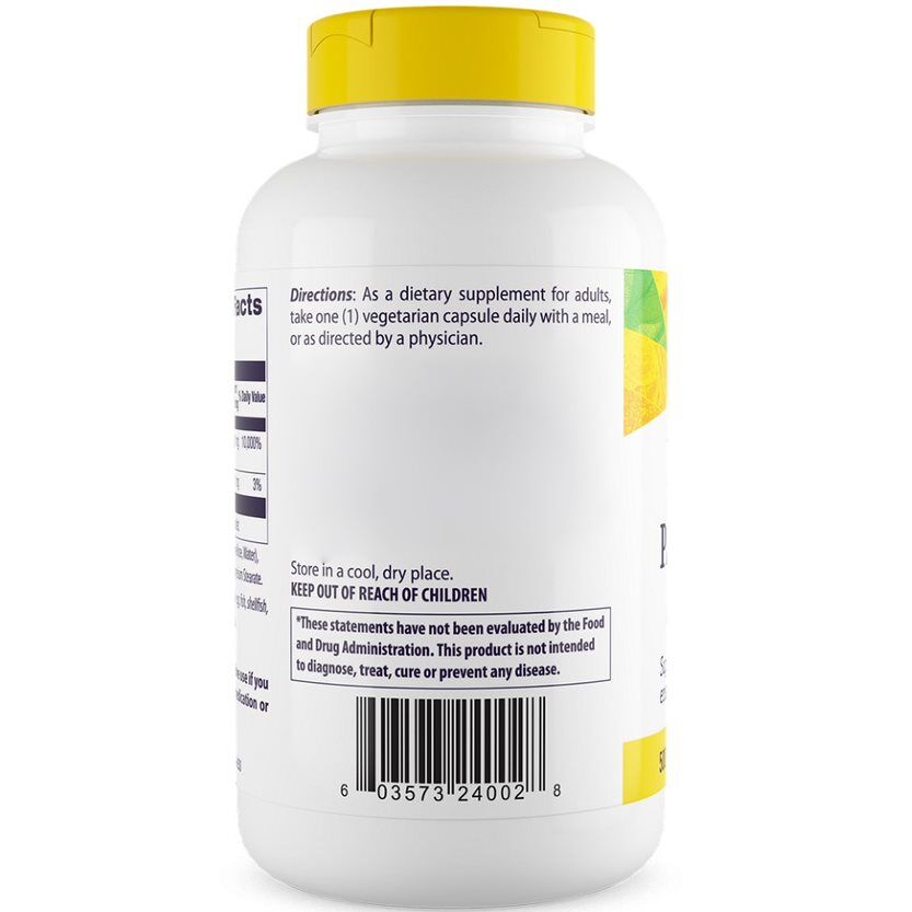 Healthy Origins Pantothenic Acid 500mg 240 Veg. capsules - Imagen 4