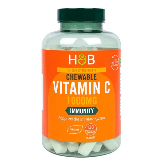 Vitamina C masticable de alta potencia