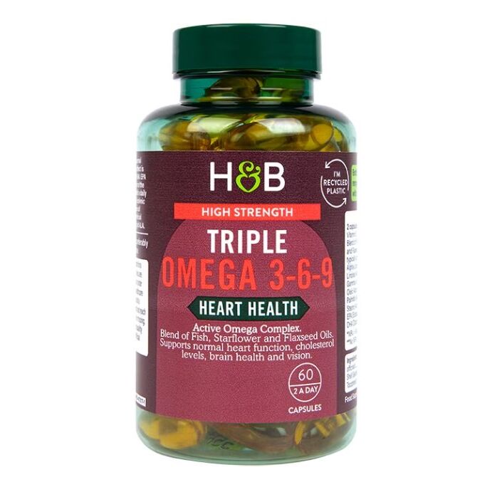High Strength Triple Omega 3-6-9 60 kapsler