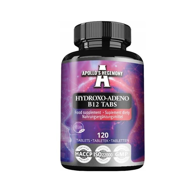Hydroxo-Adeno B12 - 120 comprimidos - Viking Supplements