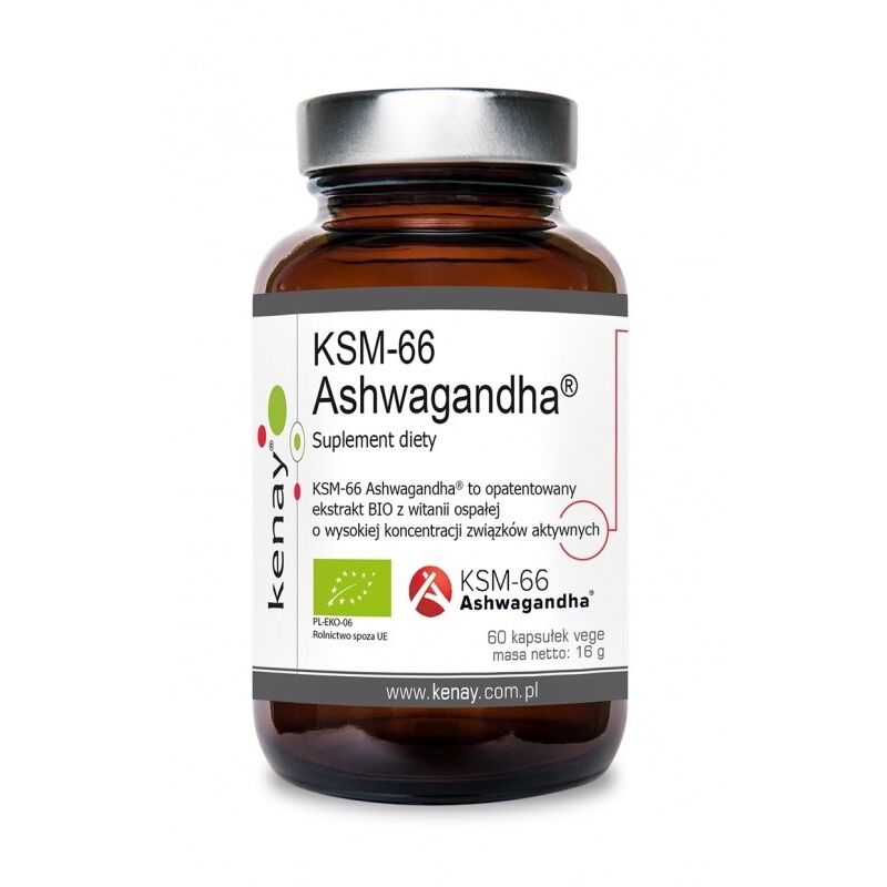 KENAY Ashwagandha KSM-66 (60 cápsulas) - Viking Supplements