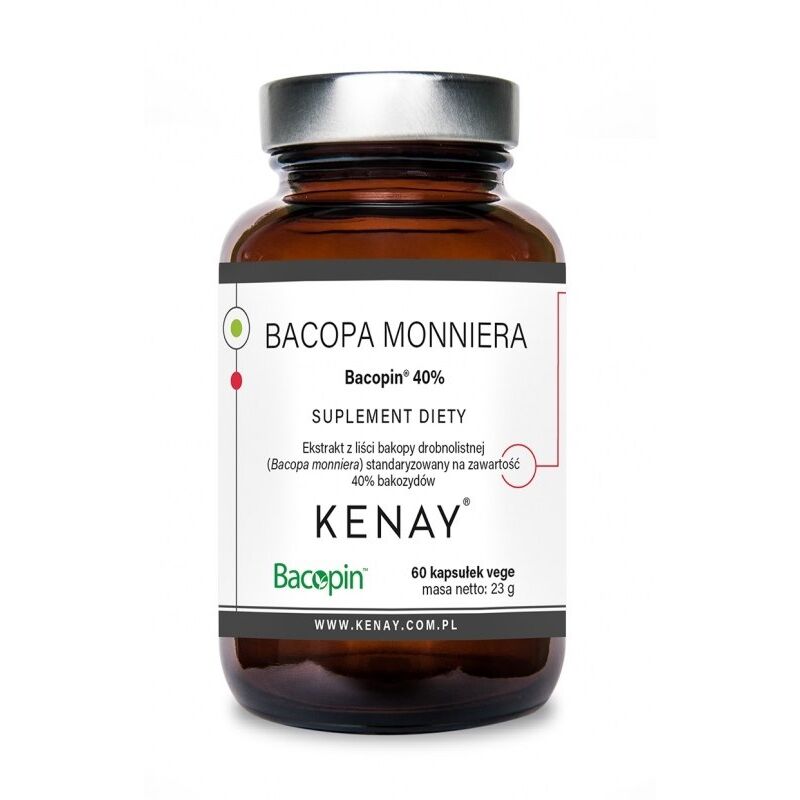KENAY Bacopa monniera Bacopin 40% (60 cápsulas) - Viking Supplements