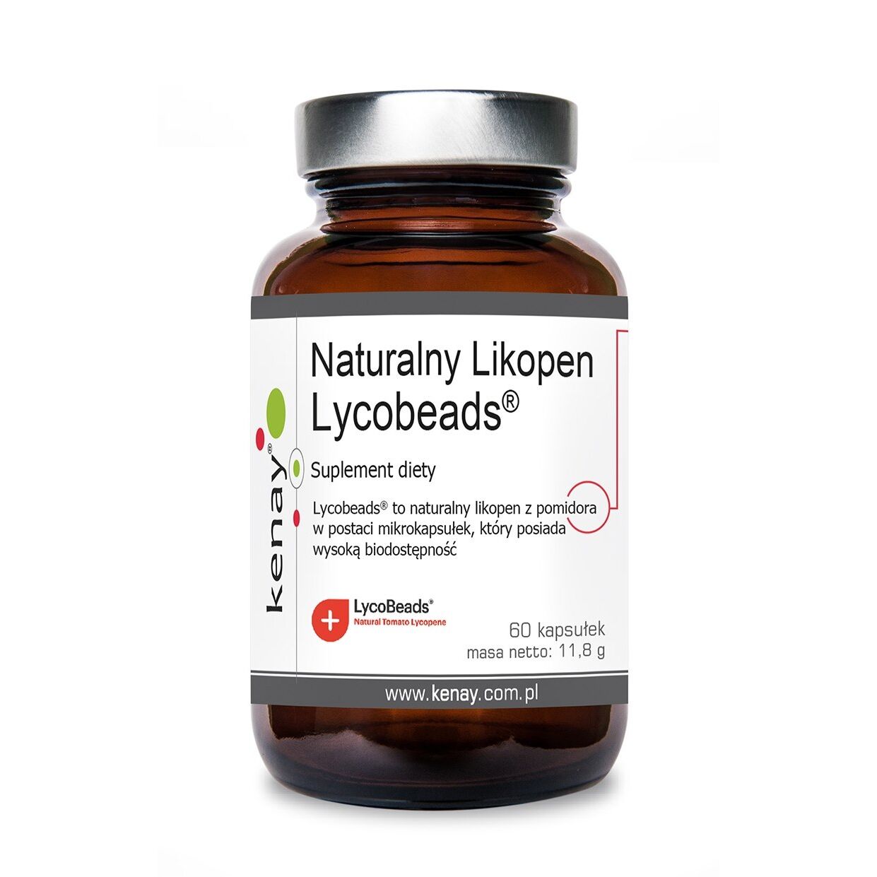 KENAY Naturligt lycopen Lycobeads® (60 kapsler)