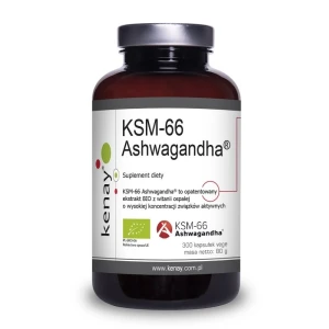 KENAY Ashwagandha orgánica KSM-66 (300 cápsulas) - Viking Supplements