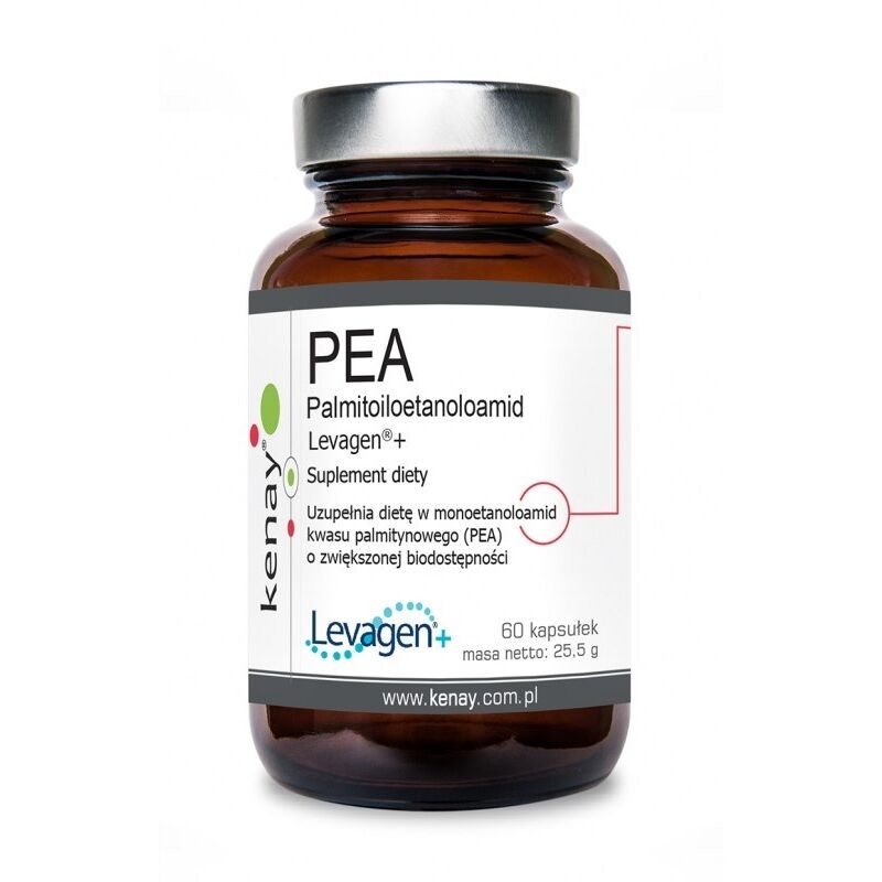 KENAY PEA Palmitoiloetanoloamid Levagen+ 350 mg (60 kapsler)
