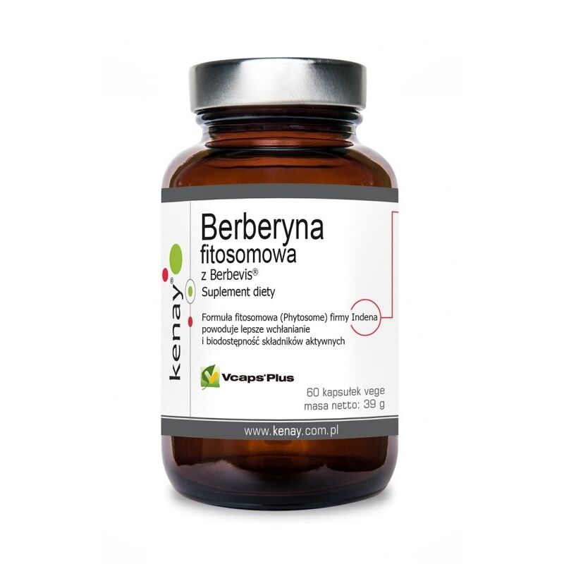 KENAY Fitosoma de berberina con Berbevis (60 cápsulas) - Viking Supplements