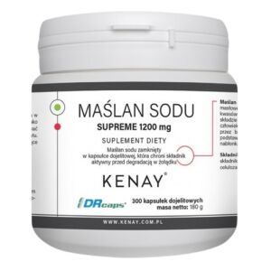 KENAY Sodium Butyrate SUPREME 1200 mg (300 caps) - Nuvalia