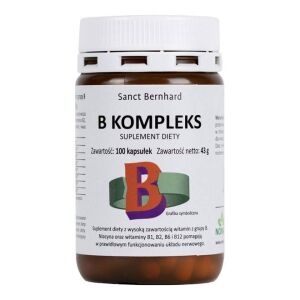 KRAUTERHAUS SANCT BERNHARD B Complex (100 caps) - Viking Supplements
