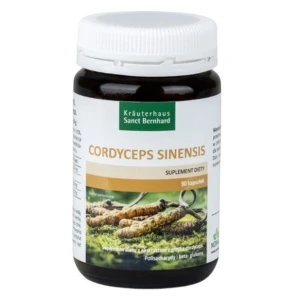 KRAUTERHAUS SANCT BERNHARD Extracto de hongo Cordyceps - Cordyceps sinensis (90 cápsulas) - Viking Supplements