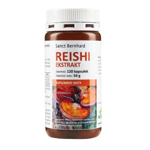 KRAUTERHAUS SANCT BERNHARD Cápsulas de extracto de reishi (120 cápsulas) - Viking Supplements