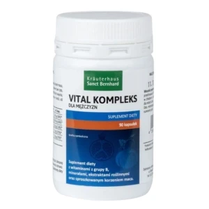 KRAUTERHAUS SANCT BERNHARD Vital Complex para hombres (90 cápsulas) - Viking Supplements