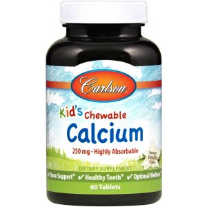 Calcio masticable para niños