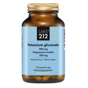 LABS212 Gluconato de potasio/malato de magnesio (90 cápsulas) - Viking Supplements