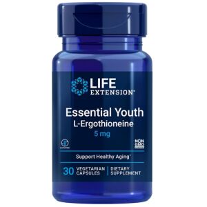LIFE EXTENSION Essential Youth L-ergotioneína (30 cápsulas) - Viking Supplements