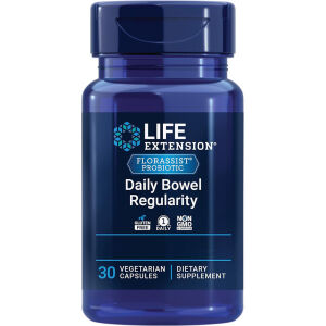 Life Extension FLORASSIST para la regularidad intestinal diaria, 30 cápsulas - Viking Supplements