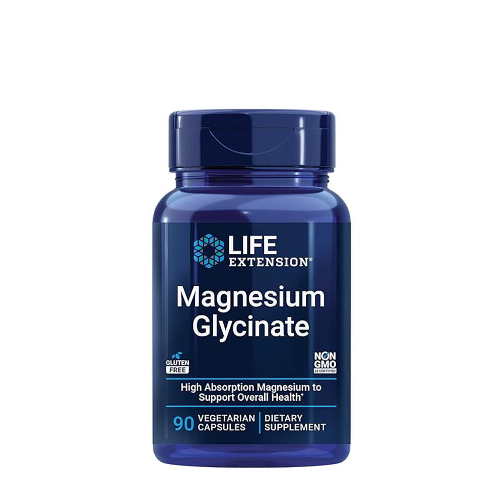 Glicinato de magnesio de Life Extension (90 cápsulas) - Viking Supplements