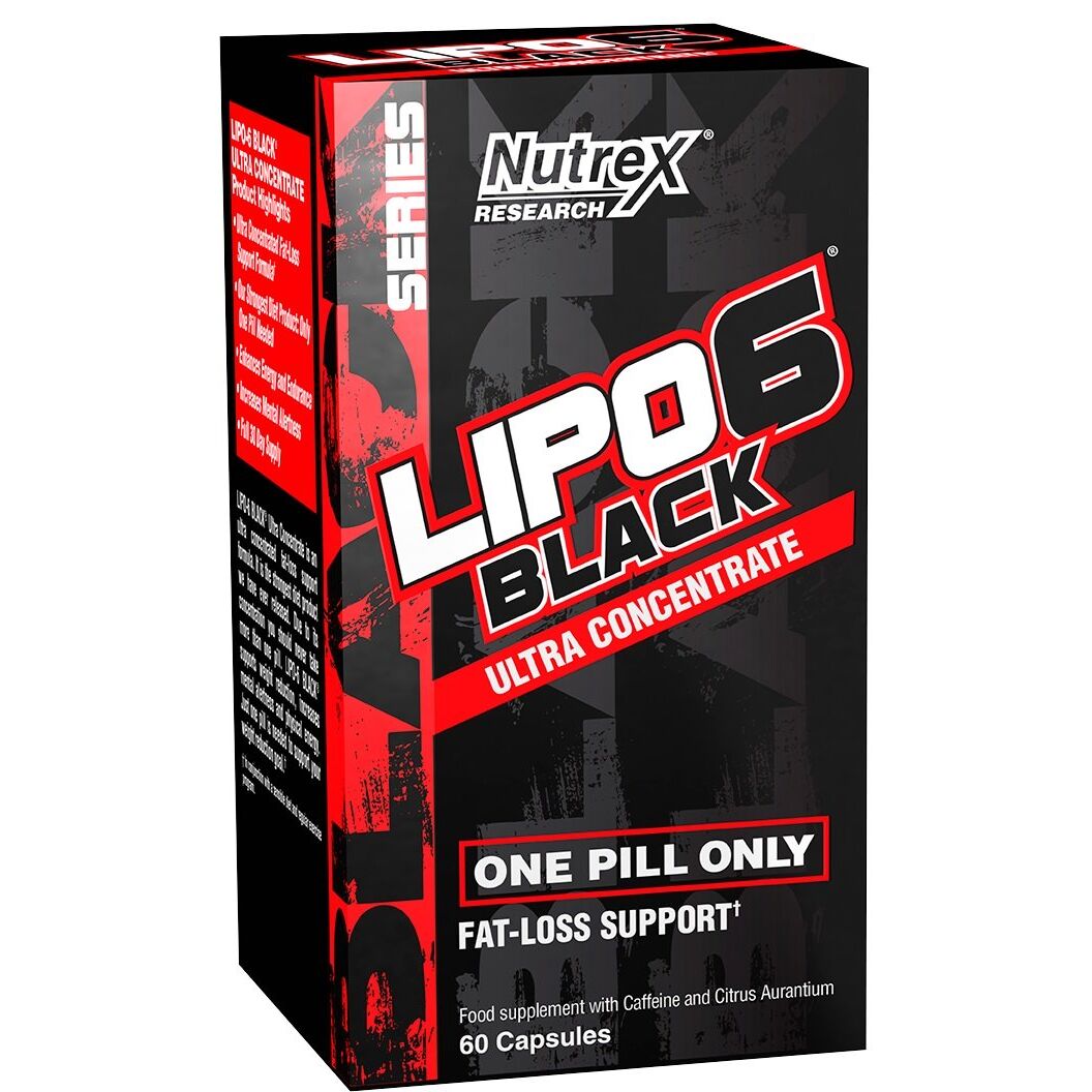 Lipo-6 Black Ultra Concentrate - 60 cápsulas - Viking Supplements