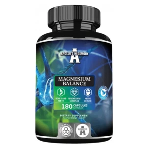Equilibrio de magnesio - 180 cápsulas vegetales - Viking Supplements