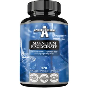 Bisglicinato de magnesio - 120 cápsulas vegetales - Viking Supplements