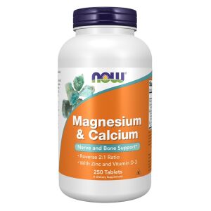 Magnesio y calcio con zinc y vitamina D3 - 250 comprimidos - Viking Supplements