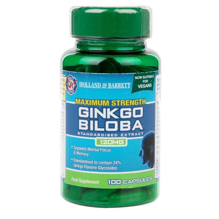 Ginkgo biloba de máxima potencia