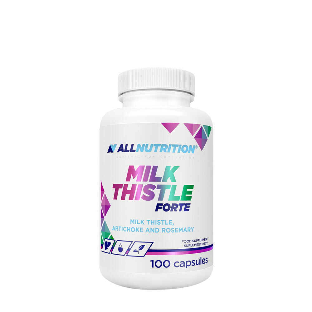 Allnutrition - Mælketistel Forte + 100 kapsler