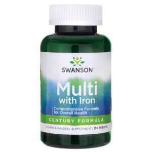 Multivitamínico con hierro - Century Formula - 130 comprimidos - Viking Supplements