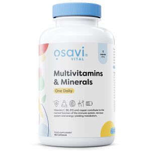 Multivitaminas y minerales One Daily - 180 cápsulas - Viking Supplements
