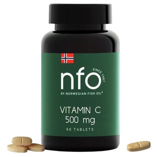 NFO Vitamina C 500 mg (60 comprimidos) - Viking Supplements