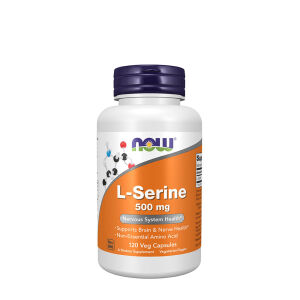 NOW L-serina 500 mg (120 cápsulas) - Viking Supplements