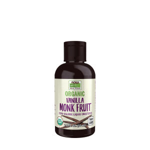 NOW, jarabe líquido orgánico de fruta del monje  (53 ml)
