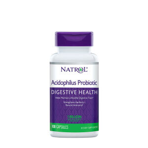 Probiótico Acidophilus de Natrol (100 cápsulas) - Viking Supplements