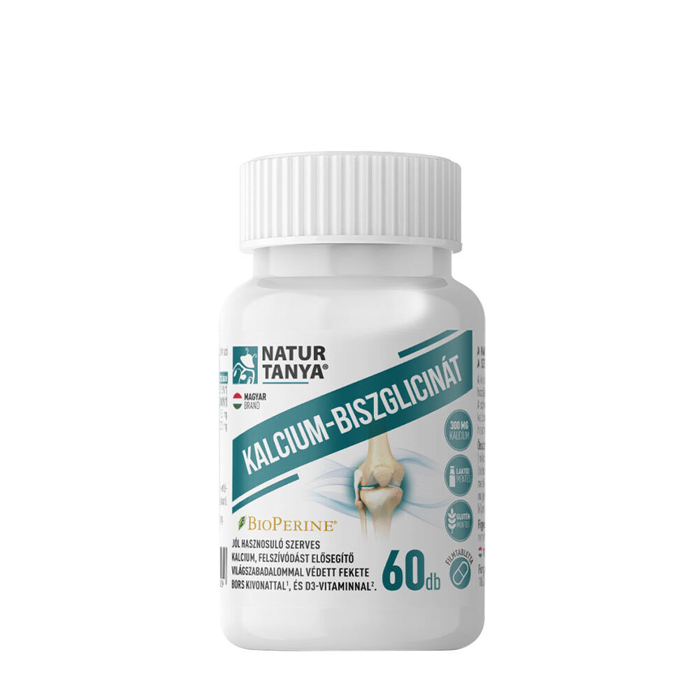 Natur Tanya Bisglicinato de calcio (60 comprimidos) - Viking Supplements