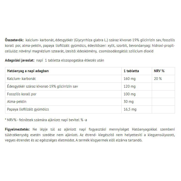 Natur Tanya ESI® DigestivAid No Acid – Stop for acids! (12 tablets) - Imagen 2