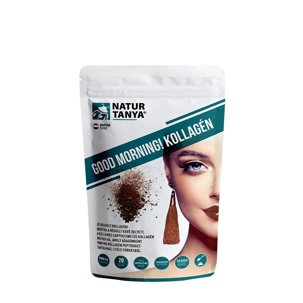 Natur Tanya ¡Buenos días! Cappuccino de colágeno (20 raciones) - Viking Supplements