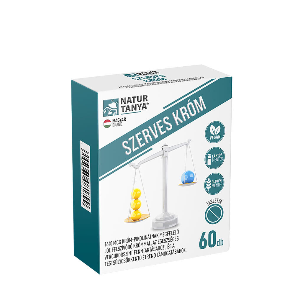 Natur Tanya Cromo Orgánico (60 comprimidos) - Viking Supplements