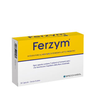 Natur Tanya S. Ferzyme Intestinal Flora Capsules (30 Capsules) - Nuvalia