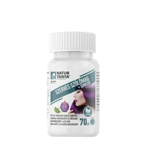 Natur Tanya: Semillas de uva ecológicas y ginkgo biloba (70 comprimidos) - Viking Supplements