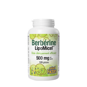 Natural Factors Berberina LipoMicel Matrix (120 cápsulas blandas) - Viking Supplements