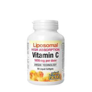 Natural Factors: Vitamina C liposomal (90 cápsulas blandas) - Viking Supplements