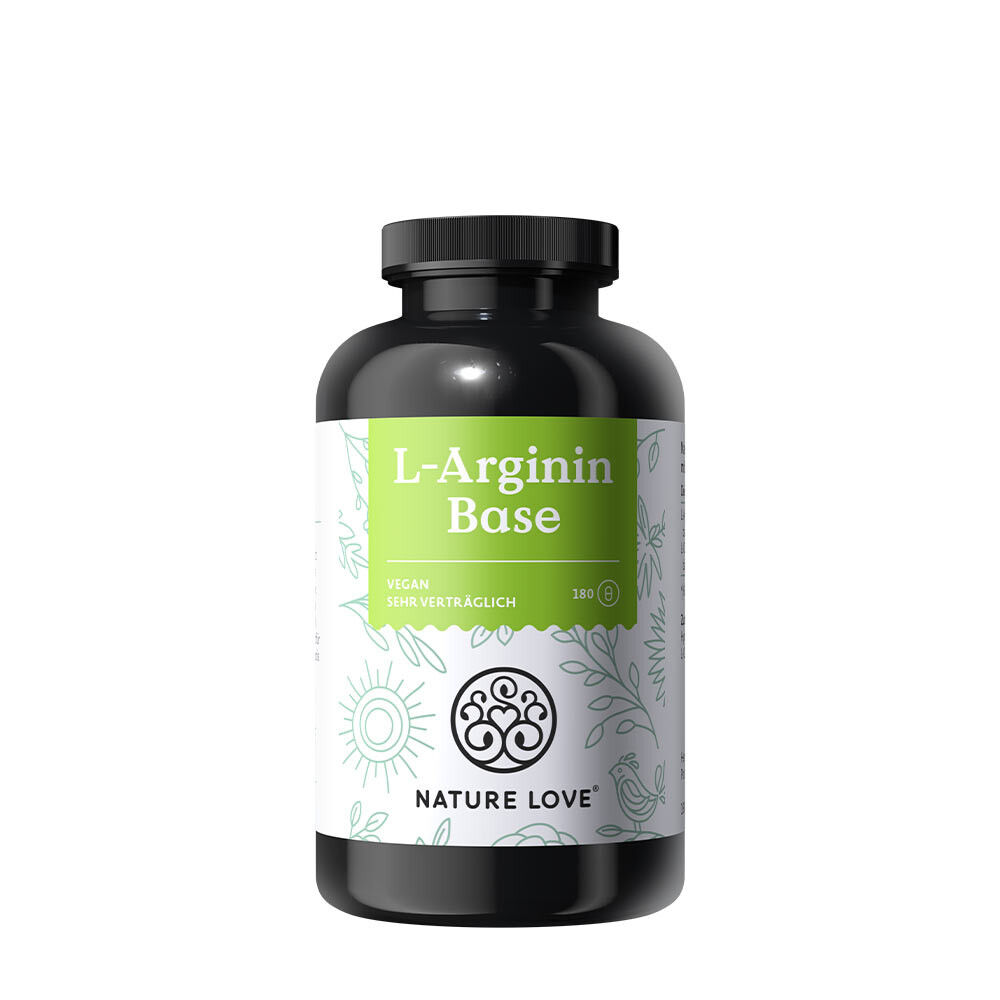 Nature Love L-arginina base (180 cápsulas) - Viking Supplements