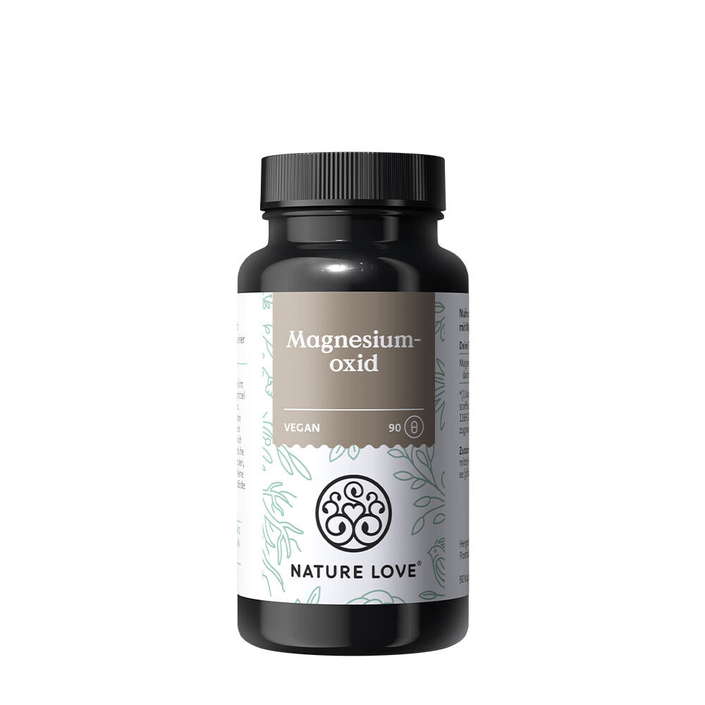 Nature Love Óxido de magnesio (90 cápsulas) - Viking Supplements