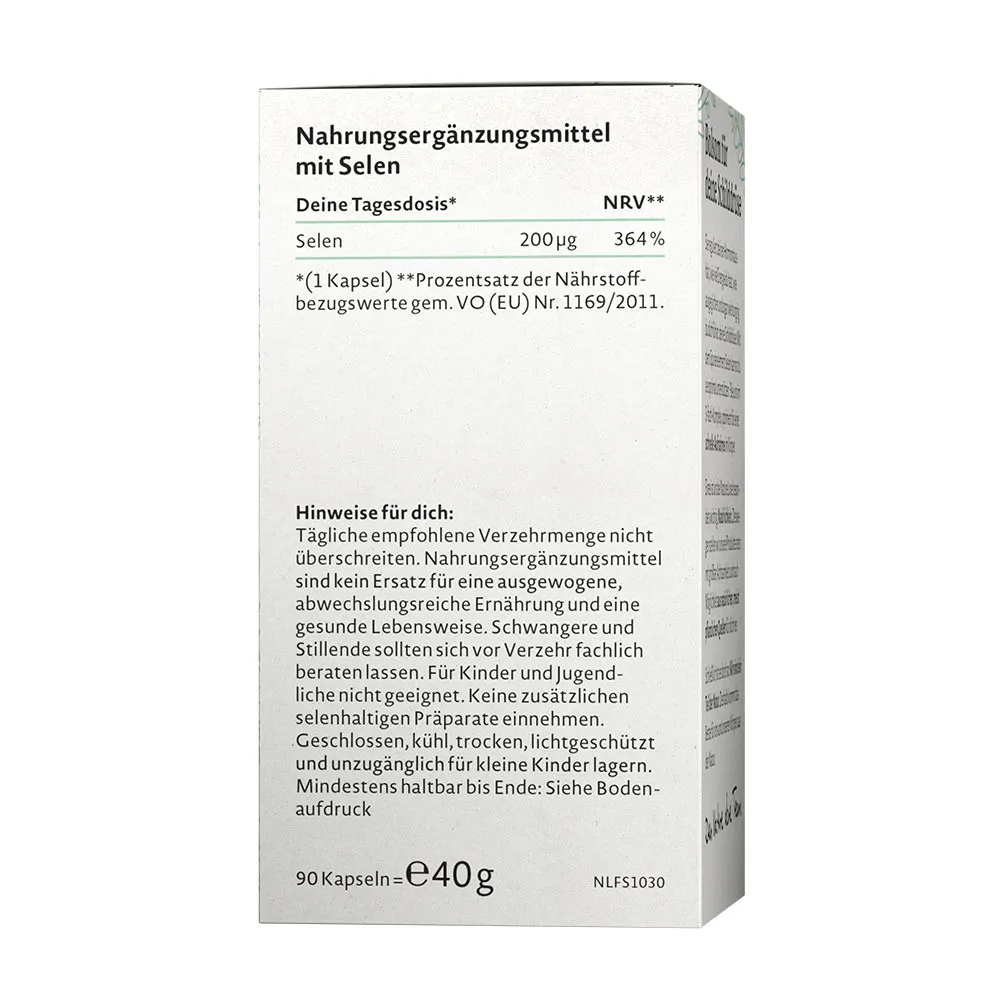 Nature Love Selenium Complex (90 Capsules) - Imagen 2