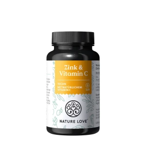 Nature Love Zink & Vitamin C  (120 cápsulas) - Viking Supplements