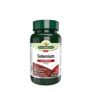 Natures Aid Selenio 200 mcg (90 comprimidos) - Viking Supplements